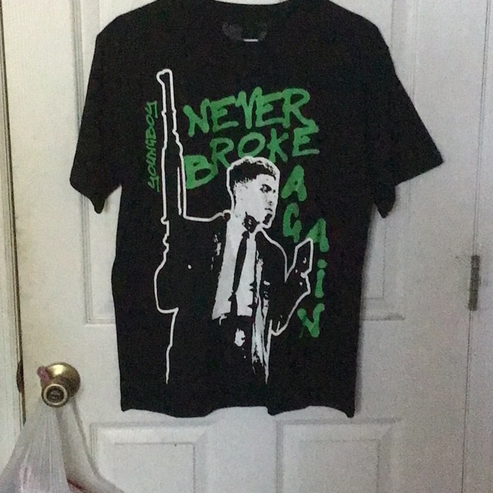 NBA young boy Vlone shirt